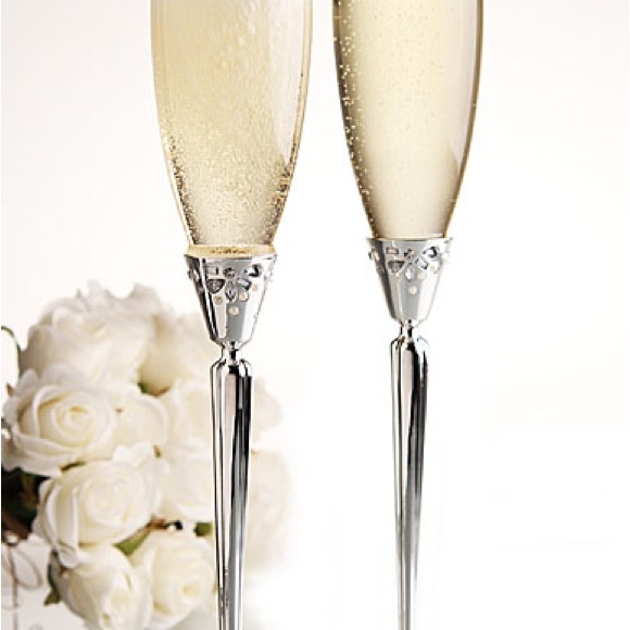 Monique Lhuillier champagne flutes - Picture 4 of 4